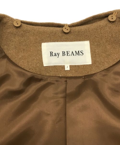 RAY BEAMS（レイ ビームス）RAY BEAMS (レイ ビームス) マフラー付き コート ベージュ サイズ:S 未使用品の古着・服飾アイテム