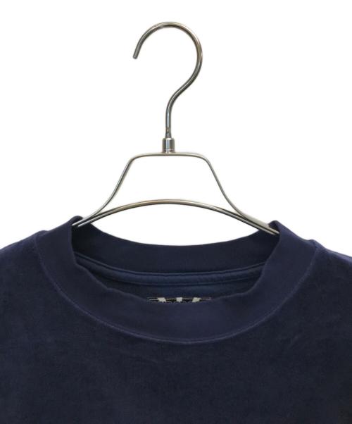 BUDSPOOL（バッズプール）BUDSPOOL (バッズプール) BUBBLE HASH VELOUR S/S TEE ネイビー サイズ:XXLの古着・服飾アイテム