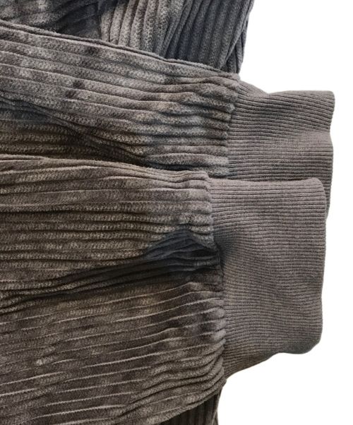 BUDSPOOL（バッズプール）BUDSPOOL (バッズプール) コーデュロイプルオーバーパーカー グレー サイズ:3XLの古着・服飾アイテム