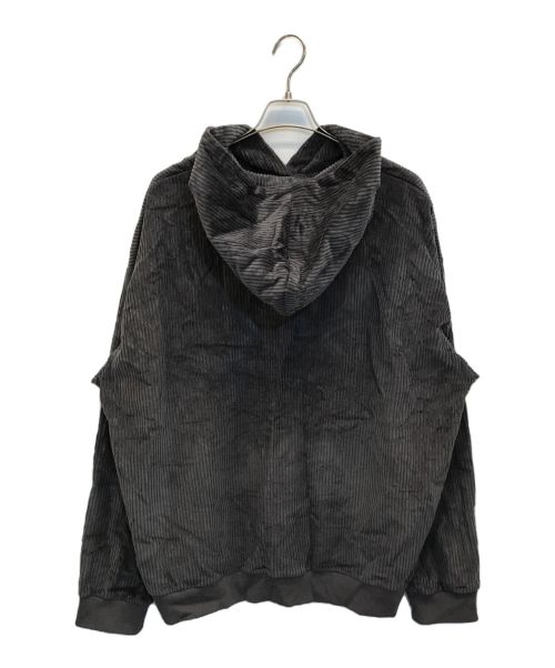 BUDSPOOL（バッズプール）BUDSPOOL (バッズプール) コーデュロイプルオーバーパーカー グレー サイズ:3XLの古着・服飾アイテム