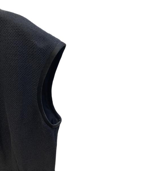 LANVIN COLLECTION（ランバンコレクション）LANVIN COLLECTION (ランバンコレクション) フレンチスリーブワンピース ブラック サイズ:38の古着・服飾アイテム