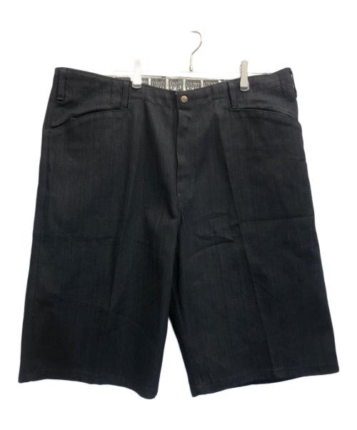 FB COUNTY（エフビーカウンティー）FB COUNTY (エフビーカウンティー) ワイドハーフパンツ ブラック サイズ:38の古着・服飾アイテム