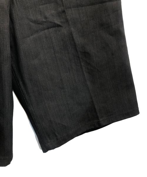 FB COUNTY（エフビーカウンティー）FB COUNTY (エフビーカウンティー) ワイドハーフパンツ ブラック サイズ:38の古着・服飾アイテム