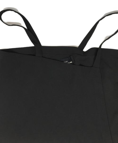 tricot COMME des GARCONS（トリココムデギャルソン）tricot COMME des GARCONS (トリココムデギャルソン) 変形ノースリーブワンピース ブラック サイズ:-の古着・服飾アイテム