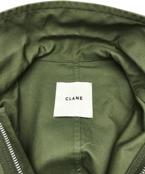 CLANE（クラネ）CLANE (クラネ) 2WAY MILITARY JACKET グリーン サイズ:Mの古着・服飾アイテム