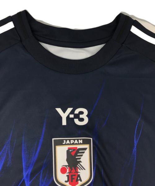 Y-3（ワイスリー）Y-3 (ワイスリー) ゲームシャツ ブルー サイズ:3XLの古着・服飾アイテム