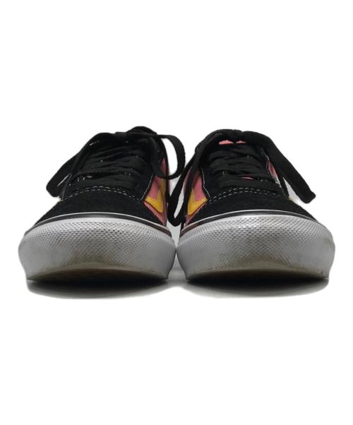 VANS（バンズ）VANS (バンズ) SUPREME (シュプリーム) Skate Old Skool Tribal Barbed Wire ピンク×ブラック サイズ:USMen 8.0の古着・服飾アイテム