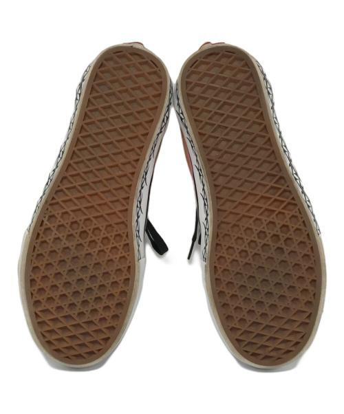 VANS（バンズ）VANS (バンズ) SUPREME (シュプリーム) Skate Old Skool Tribal Barbed Wire ピンク×ブラック サイズ:USMen 8.0の古着・服飾アイテム