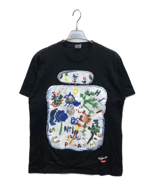 SUPREME（シュプリーム）SUPREME (シュプリーム) YOHJI YAMAMOTO (ヨウジヤマモト) Paint Tee ブラック サイズ:Mの古着・服飾アイテム