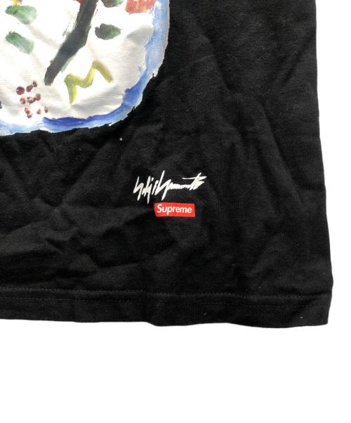 SUPREME（シュプリーム）SUPREME (シュプリーム) YOHJI YAMAMOTO (ヨウジヤマモト) Paint Tee ブラック サイズ:Mの古着・服飾アイテム