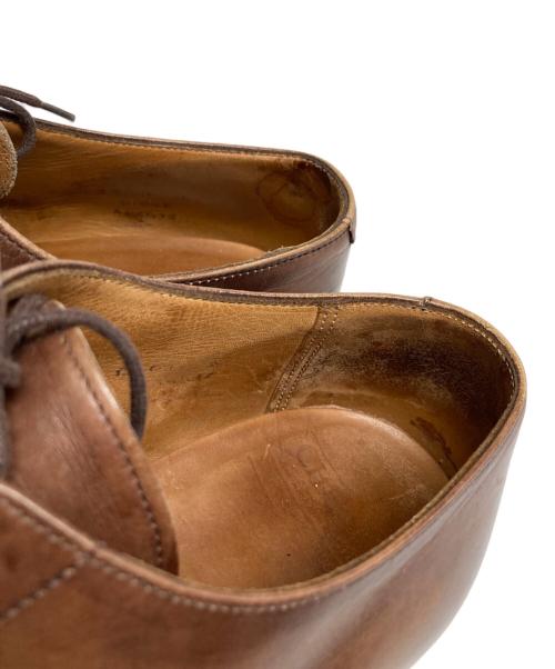 CHEANEY（チーニー）CHEANEY (チーニー) 外羽根プレーントゥシューズ ブラウン サイズ:6の古着・服飾アイテム