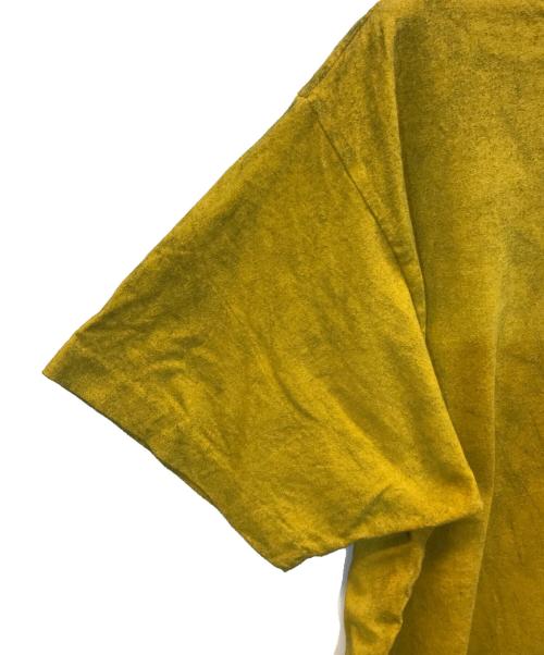 STONE ISLAND（ストーンアイランド）STONE ISLAND (ストーンアイランド) Supreme (シュプリーム) Dust Treatment Cotton T Shirt イエロー サイズ:Lの古着・服飾アイテム