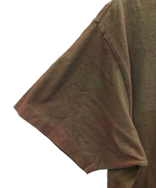 STONE ISLAND（ストーンアイランド）STONE ISLAND (ストーンアイランド) Supreme (シュプリーム) Dust Treatment Cotton T Shirt カーキ サイズ:Lの古着・服飾アイテム