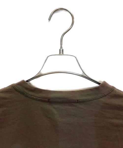 STONE ISLAND（ストーンアイランド）STONE ISLAND (ストーンアイランド) Supreme (シュプリーム) Dust Treatment Cotton T Shirt カーキ サイズ:Lの古着・服飾アイテム