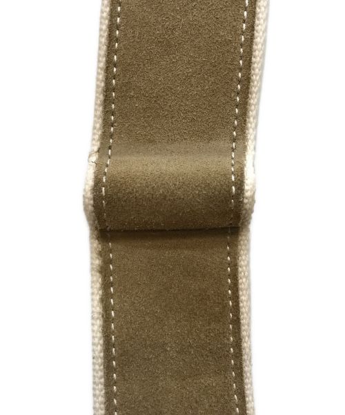 HENDER SCHEME（エンダースキーマ）HENDER SCHEME (エンダースキーマ) campus suede shoulder アイボリーの古着・服飾アイテム