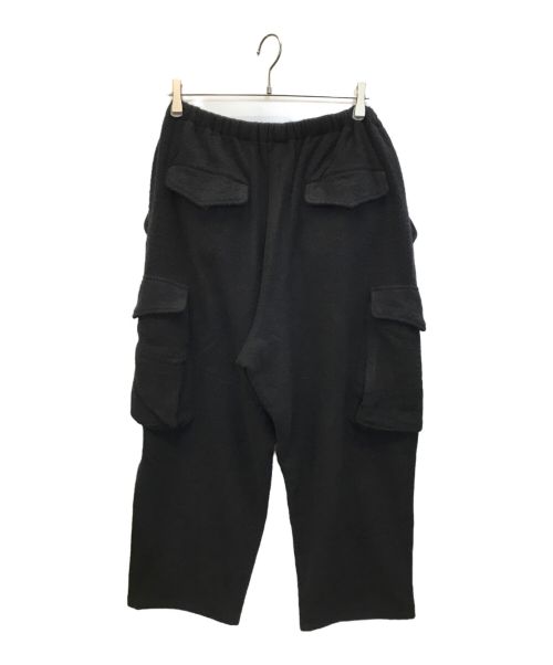 COMOLI（コモリ）COMOLI (コモリ) 縮絨ウール 6Pパンツ ブラック サイズ:3の古着・服飾アイテム