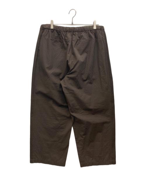 pheeta（フィータ）pheeta (フィータ) Trinity サイドピンタックパンツ ブラウン サイズ:2の古着・服飾アイテム