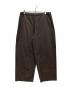 pheeta（フィータ）の古着「Trinity サイドピンタックパンツ」｜ブラウン
