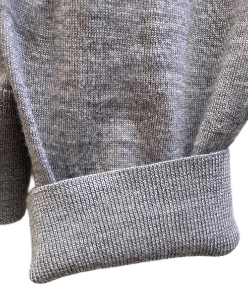 DSQUARED2（ディースクエアード）DSQUARED2 (ディースクエアード) ハイゲージクルーネックニット グレー サイズ:XXLの古着・服飾アイテム