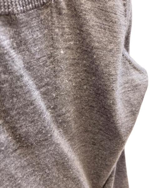 DSQUARED2（ディースクエアード）DSQUARED2 (ディースクエアード) ハイゲージクルーネックニット グレー サイズ:XXLの古着・服飾アイテム