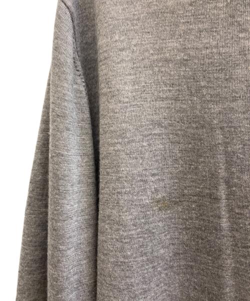 DSQUARED2（ディースクエアード）DSQUARED2 (ディースクエアード) ハイゲージクルーネックニット グレー サイズ:XXLの古着・服飾アイテム