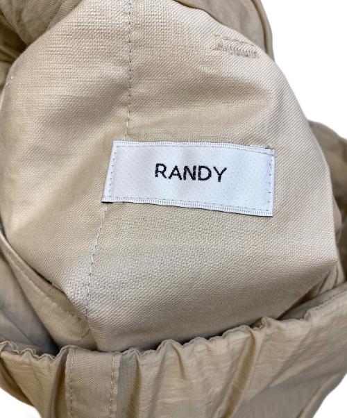 RANDY（ランディー）Randy (ランディー) Juice ナイロントラックパンツ ベージュ サイズ:2の古着・服飾アイテム