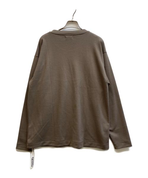 SADE（シャーデー）SADE (シャーデー) ウールジャージーカットソー ブラウン サイズ:3の古着・服飾アイテム