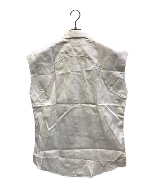 SADE（シャーデー）SADE (シャーデー) フレンチスリーブシャツ ホワイト サイズ:3の古着・服飾アイテム