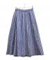 journal standard luxe (ジャーナルスタンダード ラックス) ストライプタックギャザースカート ブルー サイズ:記載なし：5000円