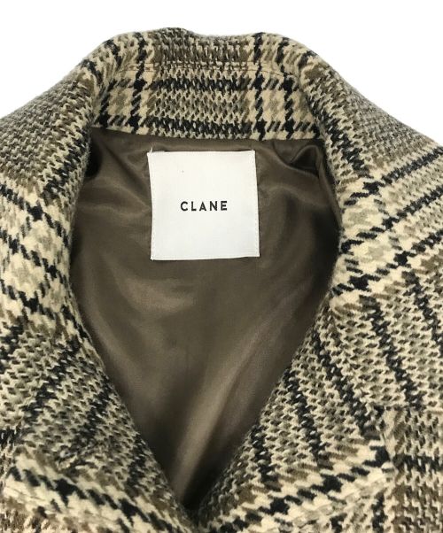 CLANE（クラネ）CLANE (クラネ) ROUND SLEEVE SHORT JACKET ブラウン サイズ:1の古着・服飾アイテム