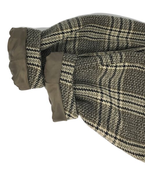 CLANE（クラネ）CLANE (クラネ) ROUND SLEEVE SHORT JACKET ブラウン サイズ:1の古着・服飾アイテム