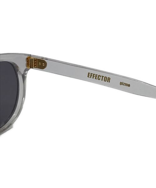 EFFECTOR（エフェクター）EFFECTOR (エフェクター) サングラス クリア×ブラックの古着・服飾アイテム