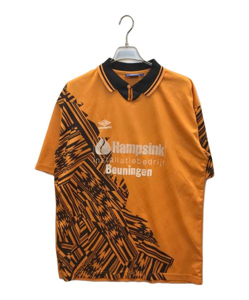 UMBRO（アンブロ）UMBRO (アンブロ) ゲームシャツ オレンジ サイズ:XLの古着・服飾アイテム