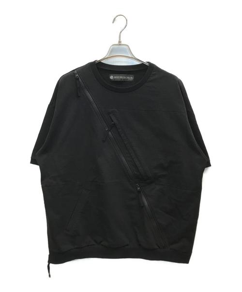mout recon tailor（マウトリーコンテーラー）MOUT RECON TAILOR (マウトリーコンテーラー) ANGLE45 SHORT SLEEVE ブラック サイズ:48の古着・服飾アイテム