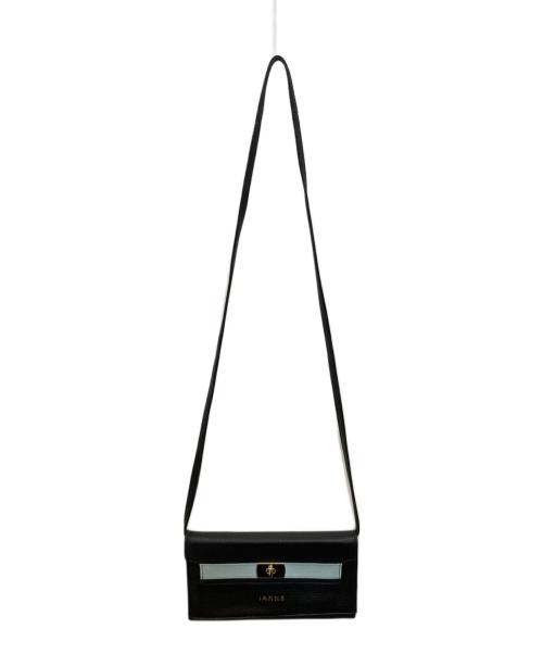 IANNE（イアンヌ）IANNE (イアンヌ) ショルダーウォレット ブラックの古着・服飾アイテム