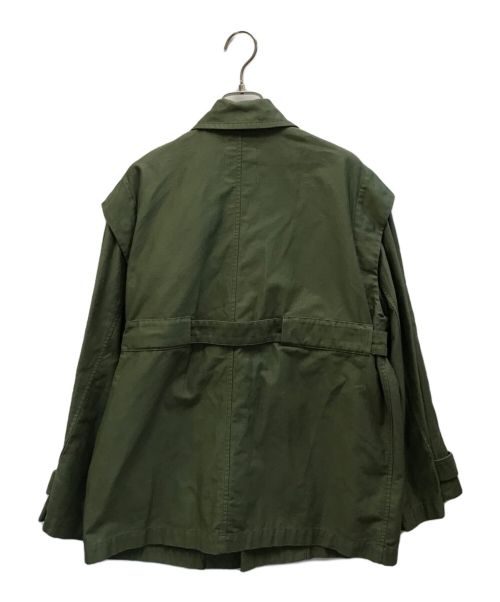 CLANE（クラネ）CLANE (クラネ) 2WAY MILITARY JACKET オリーブ サイズ:1の古着・服飾アイテム