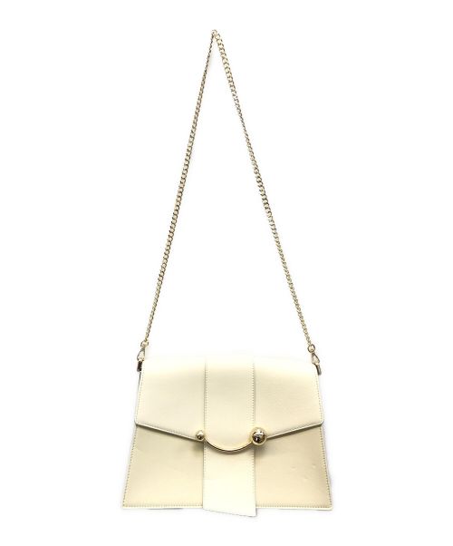 STRATHBERRY（ストラスベリー）STRATHBERRY (ストラスベリー) Crescent Shoulder - Vanilla/Diamond アイボリーの古着・服飾アイテム