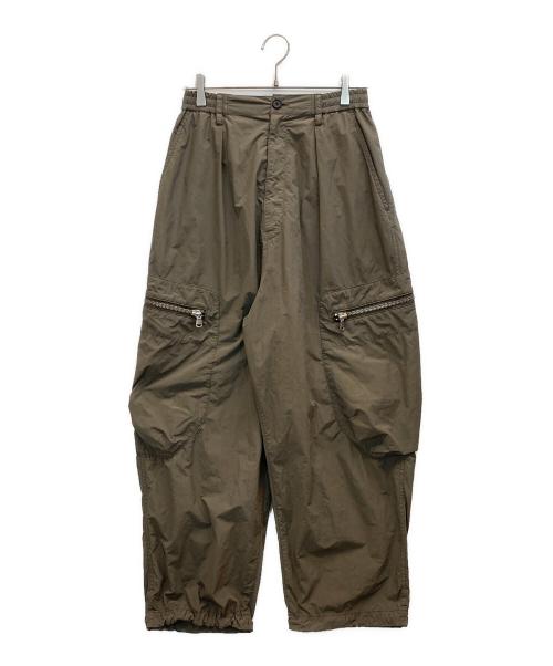 MAISON SPECIAL（メゾンスペシャル）MAISON SPECIAL (メゾンスペシャル) ROYAL AIR VENTILE Wide Cargo Pants オリーブの古着・服飾アイテム
