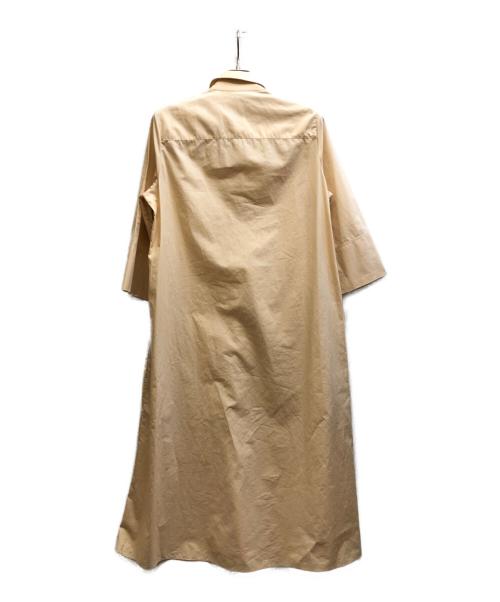 JIL SANDER（ジルサンダー）JIL SANDER (ジルサンダー) シャツワンピース/WO242000 ベージュ サイズ:Sの古着・服飾アイテム