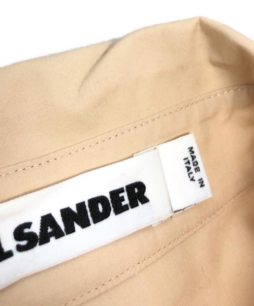 JIL SANDER（ジルサンダー）JIL SANDER (ジルサンダー) シャツワンピース/WO242000 ベージュ サイズ:Sの古着・服飾アイテム