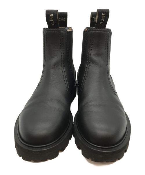 CELINE（セリーヌ）CELINE (セリーヌ) マーガレット チェルシーブーツ / カーフスキン ブラック サイズ:36の古着・服飾アイテム
