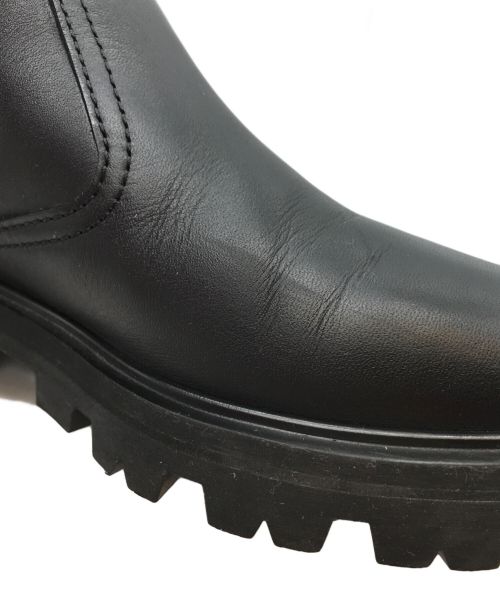 CELINE（セリーヌ）CELINE (セリーヌ) マーガレット チェルシーブーツ / カーフスキン ブラック サイズ:36の古着・服飾アイテム