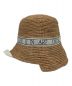 中古・古着 J.W.ANDERSON (ジェイダブリューアンダーソン) OSCAR WILDE ASYMMETRIC BUCKET HAT ナチュラル サイズ:60：11000円