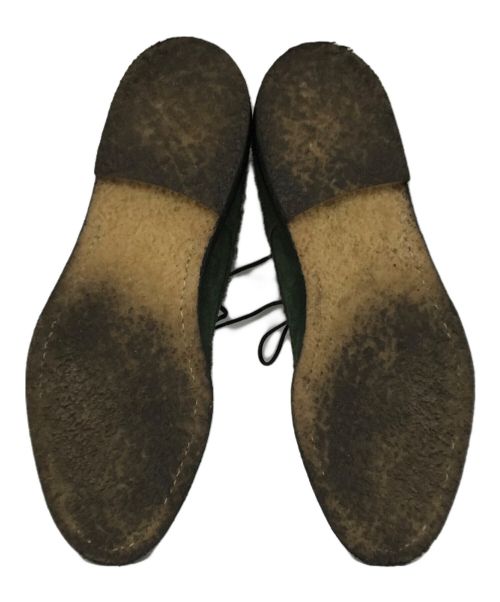 ARMANDO CABRAL（アルマンドカブラル）ARMANDO CABRAL (アルマンドカブラル) スエードオックスフォードシューズ グリーン サイズ:43の古着・服飾アイテム