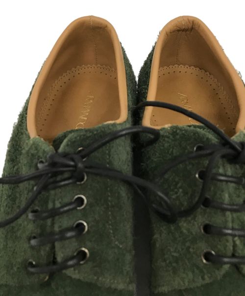ARMANDO CABRAL（アルマンドカブラル）ARMANDO CABRAL (アルマンドカブラル) スエードオックスフォードシューズ グリーン サイズ:43の古着・服飾アイテム