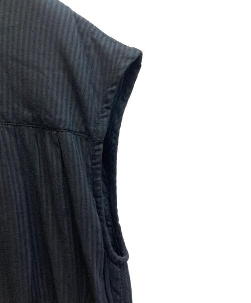 freada（フリーダ）Freada (フリーダ) フレンチスリーブティアードワンピース ブラック サイズ:ONE SIZEの古着・服飾アイテム