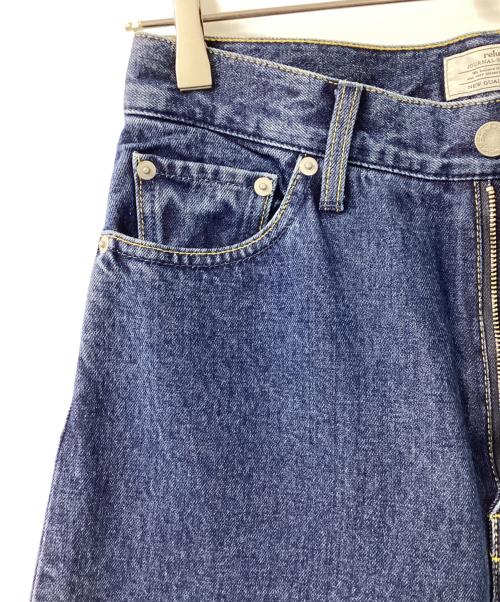 JOURNAL STANDARD relume（ジャーナルスタンダード レリューム）JOURNAL STANDARD relume (ジャーナルスタンダード レリューム) カーブラインデニム インディゴ サイズ:38 未使用品の古着・服飾アイテム