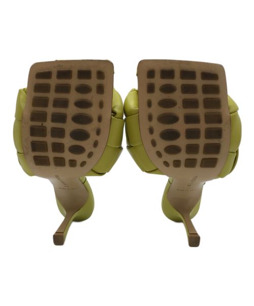 BOTTEGA VENETA（ボッテガベネタ）BOTTEGA VENETA (ボッテガベネタ) ミュール イエロー サイズ:37の古着・服飾アイテム