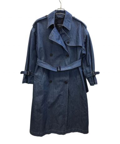 中古・古着通販】YANUK (ヤヌーク) デニムトレンチコート インディゴ