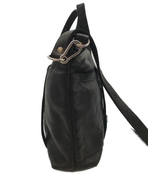 GUIDI（グイディ）GUIDI (グイディ) SOFT HORSE FULL GRAIN SMALL TOTE BAG ブラックの古着・服飾アイテム